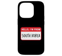 Hello, I'm From South Korea Case for iPhone 14 Pro