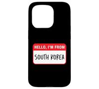 Hello, I'm From South Korea Case for iPhone 15 Pro