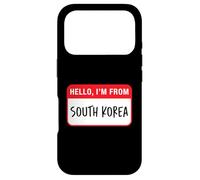 Hello, I'm From South Korea Case for iPhone 17 Pro