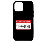 Hello, I'm From Timor-Leste Case for iPhone 12 mini