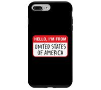 Hello, I'm From United States of America Case for iPhone 7 Plus/8 Plus