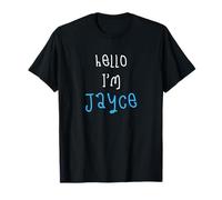 Hello I'm Jayce. Cute Funny Slogan Outfit for Boys Toddlers T-Shirt