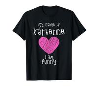 Hello I'm Katherine Funny Slogan Outfit for Toddlers and T-Shirt