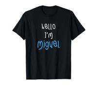 Hello I'm Miguel. Cute Funny Slogan Outfit for Boys Toddlers T-Shirt