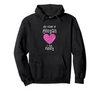 Hello I'm Morgan Funny Slogan Outfit for Toddlers and Baby Pullover Hoodie