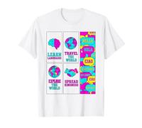 Hello in Different Languages Learn Travel The World Polyglot T-Shirt