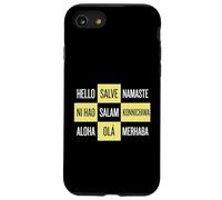 Hello In Many Languages World Peace Unity Global Traveler Case for iPhone SE (2020) / 7/8