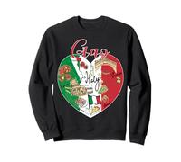 Hello Italy I Love Italy I Heart Italy Proud To Be Italian Sweatshirt
