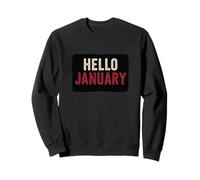 Hello January Statement Costume Sweatshirt