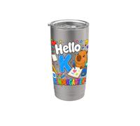 Hello Kindergarten Capybara Back to School Teacher Student Stainless Steel Insulated Tumbler