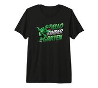 Hello Kindergarten First Day of Kindergarten Dinosaurs Premium T-Shirt