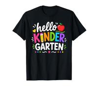 Hello Kindergarten Team Kinder Back to School Teacher Kids T-Shirt
