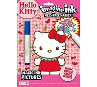 Hello Kitty 16 Page Imagine Ink Coloring Book with Mess Free Marker, Full Size, 59014