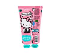 Hello Kitty Vegan Hand & Nail Cream - Strawberry Scent, Hydrating Moisturizer with Shea Butter & Macadamia Oil, Fast-Absorbing, Non-Greasy, Dermatologically Tested, 30ml - For Kids & Adults