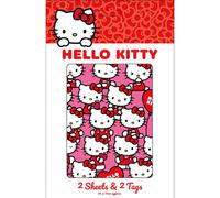 Hello Kitty 2-Sheet Gift Wrap with 2 Matching Tags - Vibrant, Durable, Tear-Resistant Paper