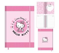 HELLO KITTY 2025 A5 Diary - Charming DTP Design Featuring Iconic Cat Graphics, Monthly & Weekly Pages for Stylish Daily Scheduling, Creative Notes, and Personalized Planning All Year