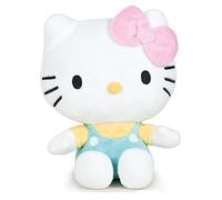 Hello Kitty - 25cm Pink Bow Blue Shirt