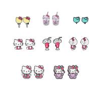 Hello Kitty 8-Pair Clip-On Earrings Set