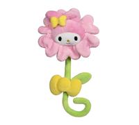 Hello Kitty and Friends 14-inch My Melody Pink Plush Valentine Flower with a Bendable Stem - Giftable Packaging - Officially Licensed - Ages 6+