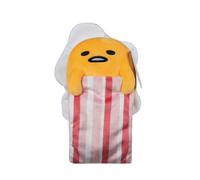 Hello Kitty and Friends - 8 Gudetama Squishy Plush with a Bacon Blanket - Officially Licensed Sanrio Product by Jazwares - Ages 6+