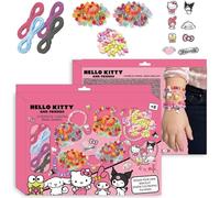 Hello Kitty and Friends Beads Jewelry Set | Design Your Own Bracelets with Colorful Beads, Elastics and Sanrio Character Charms | Over 1000 Pieces