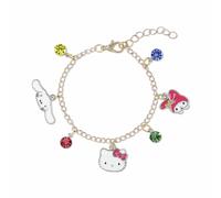 KIDS EUROSWAN Hello Kitty Girls Charm Chain Adjustable Bracelet