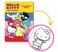 Hello Kitty and Friends Colouring Book, Sanrio Fans, Hello Kitty Merchandise, Colouring Books for Hello Kitty Fans [saddle_stitch] Alligator Books