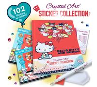 Hello Kitty and Friends Crystal Art Sticker Album Starter Pack