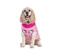 Hello Kitty and Friends Hello Kitty Dog Sweater - Pink Knit Fabric Pet Sweater with Character Design - Officially Licensed Sanrio Product from Jazwares
