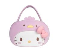 Hello Kitty and Friends Official Plush Pail Accessory - 12-Inch Embroidered Treat Pail with Character Design and Carry Handle