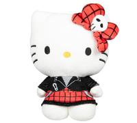 Hello Kitty and Friends Series 2, Hello Kitty Red Punks Plush - Officially Licensed Sanrio Product from Jazwares - Ages 6+
