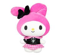Hello Kitty and Friends Series 2, My Melody 8-inch Punks Plush - Officially Licensed Sanrio Product from Jazwares - Ages 6+