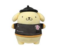 Hello Kitty and Friends Series 2 Pompompurin 8" Punks Plush Exclusive to Amazon - Official Jazwares Sanrio Product - Ages 6+