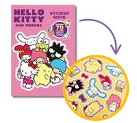 Hello Kitty and Friends Sticker Book, Sanrio Fans, Hello Kitty Fans, Collectable Merchandise, Colouring Book [saddle_stitch] Alligator Books