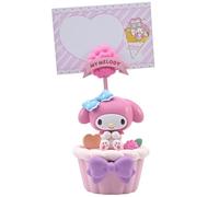 Hello Kitty And Friends Yume Sanrio My Melody Party Time Memo Stand - Cute Memo Clip with Cupcake Design | Adorable Sanrio Gifts & Desk Accessories