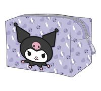 Hello Kitty and Kuromi Travel Toiletry Bag | Compact Cosmetic Case and Organizer for Makeup and Accessories