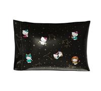 Hello Kitty Astrology Beauty Silky Satin Standard Pillowcase Cover 20x30 for Hair and Skin, (Officially Licensed Product)