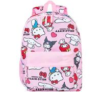 Hello Kitty Backpack Girls Teens Kawaii Rucksack All Over Print Kuromi My Melody School Bag Sports Travel PE Kit Daypack Anime Gifts for Girls