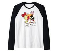 Hello Kitty Best Friends Character Photo Pose Classic XOXO Raglan Baseball Tee