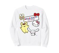 Hello Kitty Best Friends Character Pose Cute Fun Retro XOXO Sweatshirt