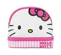Hello Kitty Big Face Pink Zippered Dome Cosmetic Case, Hello Kitty Big Face Pink, One size