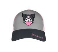 Hello Kitty Cap for Girls - Kuromi Children's Cap Baseball Cap Adjustable Pink/Grey