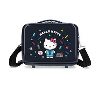 Hello Kitty Castle Adaptable Beauty Case Blue 29x21x15 cm ABS