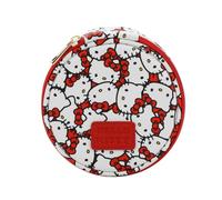 Hello Kitty Character Face All-Over Print 5" Tech Cable Organizer Travel Case
