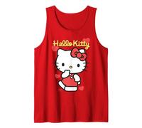 Hello Kitty Cheeky Valentines Sweet Cute Love Classic Pose Tank Top