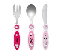 Hello Kitty Children's Kids 3pcs Cutlery Set - Knife/Fork/Spoon