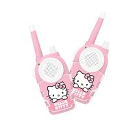 Hello Kitty Children's Walkie Talkie Set, Pink and White, Battery Operated, Push-to-Talk Function