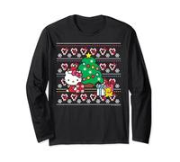 Hello Kitty Christmas Tree Celebration Presents Long Sleeve T-Shirt