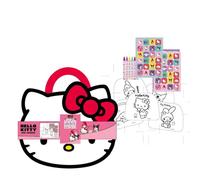 Hello Kitty Coloring Activity Album - with Stickers- Paints and Coloring Sheets - Ideal for Creative Girls Who Enjoy Painting