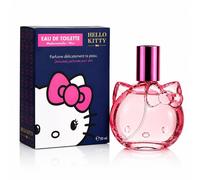 Hello Kitty Cute Cat Face Ladies Eau De Toilette Perfume Spray - 50Ml In Pink Pink